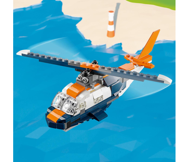 LEGO Creator 3 w 1 31126 Odrzutowiec naddźwiękowy - 1035593 - zdjęcie 4